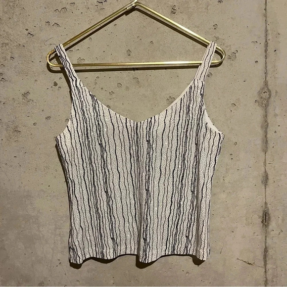Xscape Tops - Vintage Y2k Xscape Joanna Chen Tank Top Sparkle Rhinestone Women’s Size L